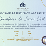Invitación Simulacro 2026