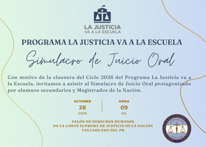 Invitación Simulacro 2026